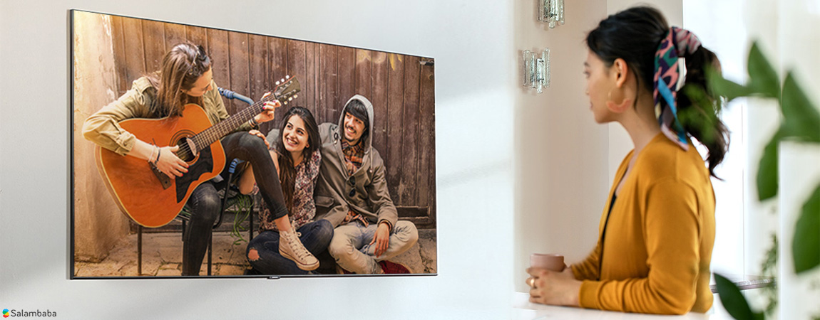 صدای دلنشین تلویزیون هوشمند سامسونگ tu8000